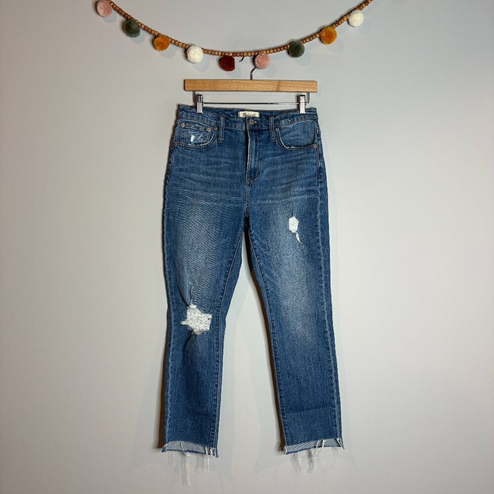 Madewell High Rise Slim Boy Jeans